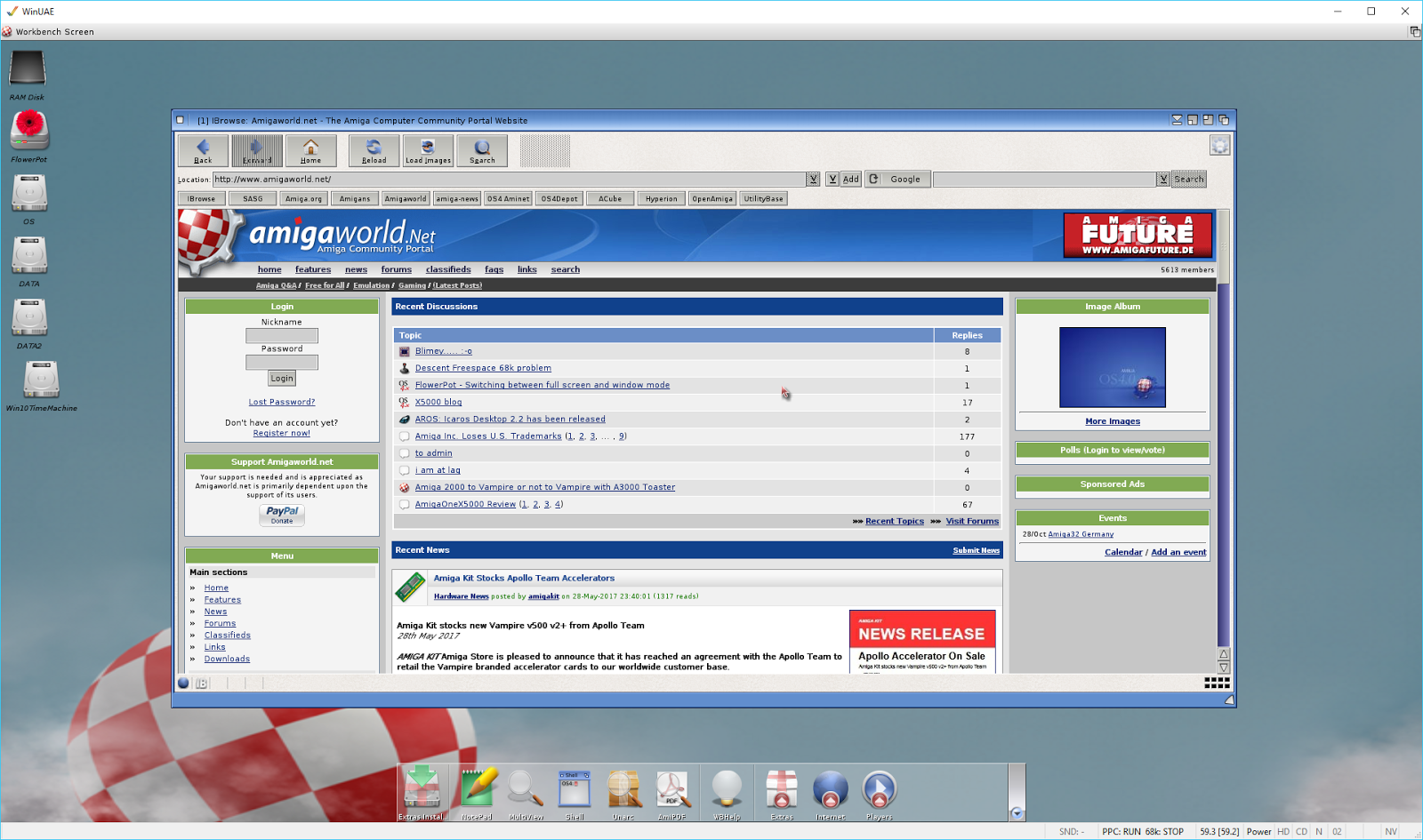 Amiga Workbench 2.1 Download